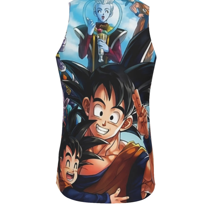 Dragon Ball Z Characters Tank Top