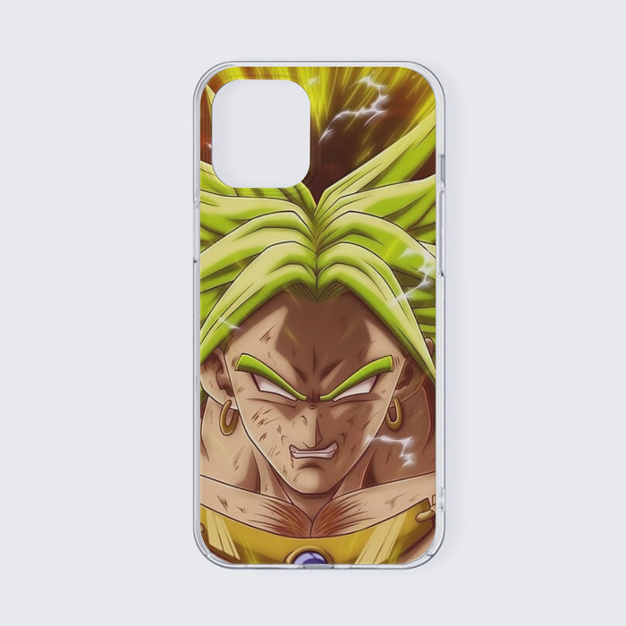 Dragon Ball Super Legendary Super Saiyan Broly White Eyes Custom iPhone 13 Case