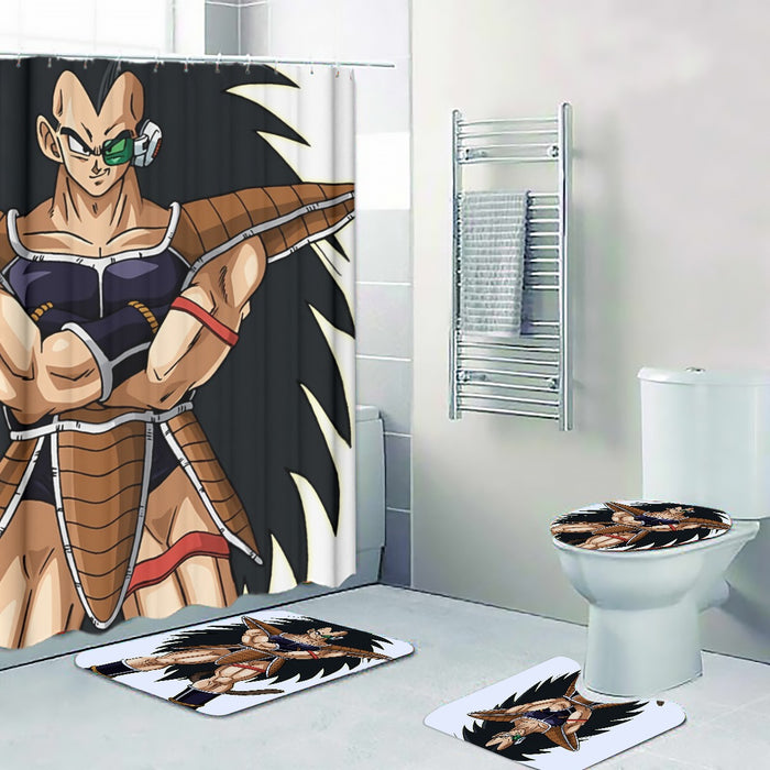 Dragon Ball Z Cool Saiyan Raditz Pride and Proud Four-piece Bathroom