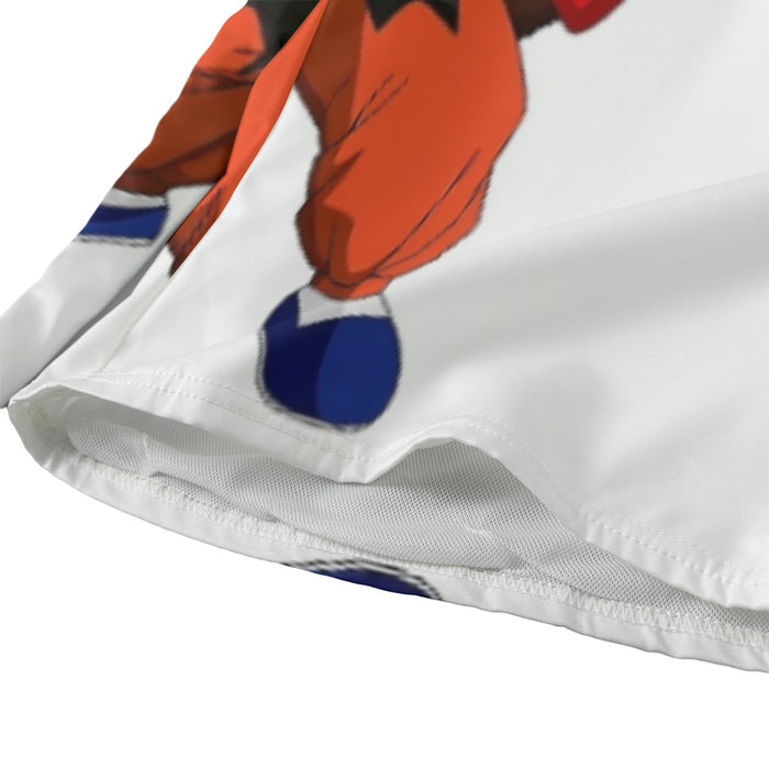 Kid Goku Fighting Dragon Ball Z Beach Pants