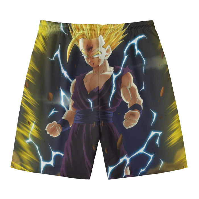 Gohan Super Saiyan 2 Beach Pants