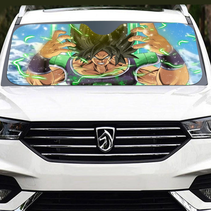 Dragon Ball Super Transforming Broly Windshield Sunshade