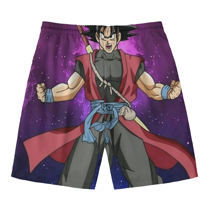 Dragon Ball Super Goku Black Future Saiyan Cool Casual Beach Pants