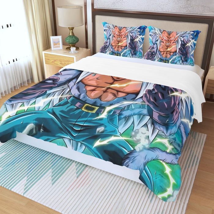 Dragon Ball Vegeta Super Saiyan 4 Ultra Instinct Epic Three Piece Duvet Cover Set