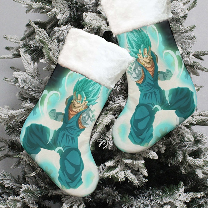 Dragon Ball Vegito Potara Fusion Dope 3D Full Print Christmas Socks