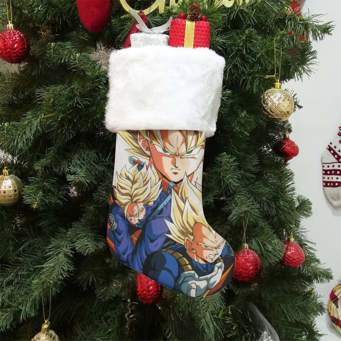 Dragon Ball Goku Vegeta Trunks Super Saiyan Power Heroes Cool Trending Design Christmas Socks