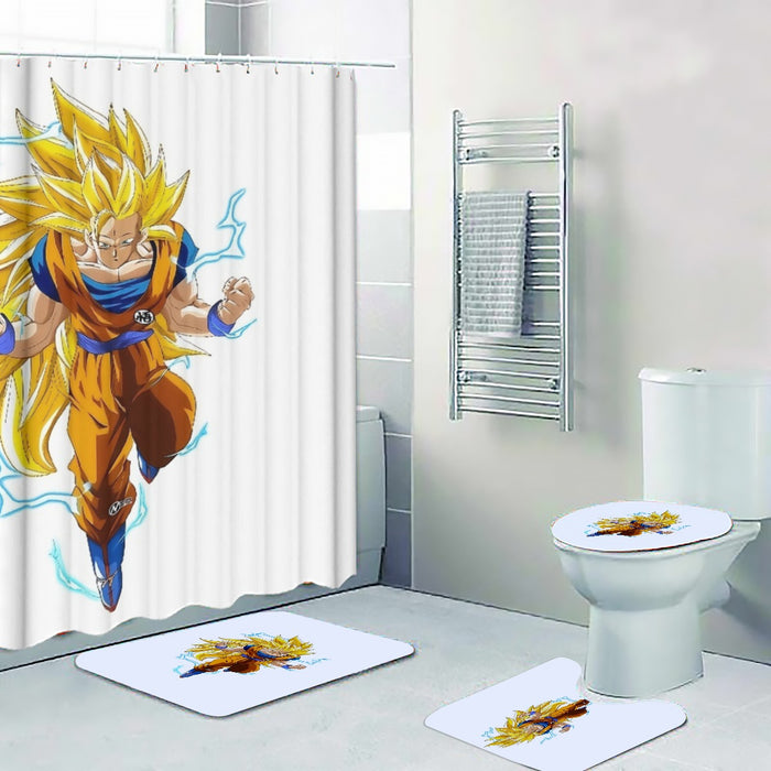 Goku Super Saiyan 3 Four-piece Bathroom