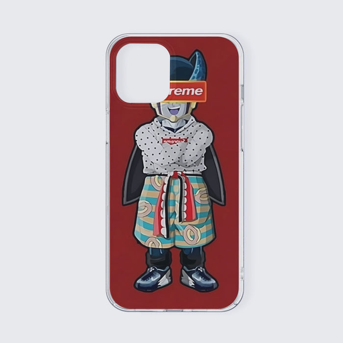 Supreme Villain Perfect Cell Red Simple Streetwear iPhone 13 Case