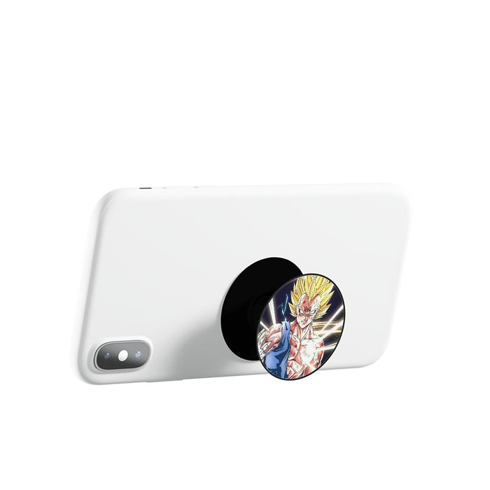 DBZ Majin Vegeta Saiyan Prince Fight Injure Manga Style Trending Airbag mobile phone holder