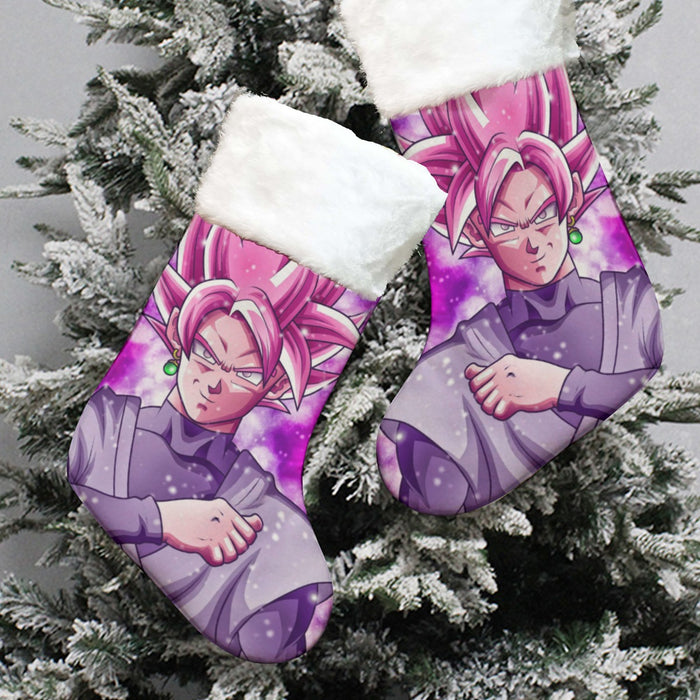 Dragon Ball DBZ Goku Black Rose Galaxy Fantasy Amazing Christmas Socks