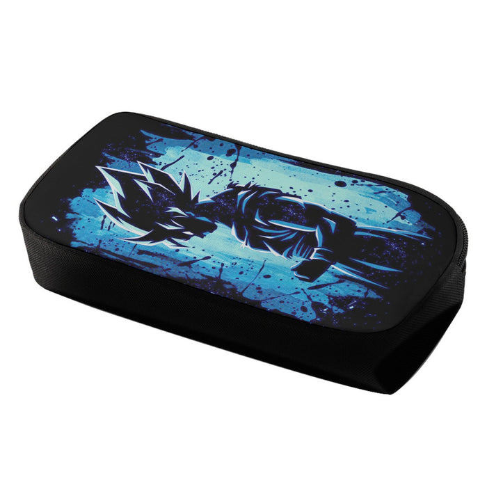 Awesome Goku Blue Design Dragon Ball Z Pencil Bag