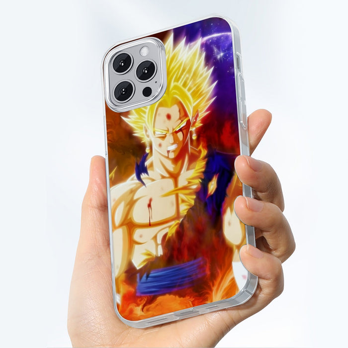 Dragon Ball Z Vegito Super Saiyan Angry Bruised Dope