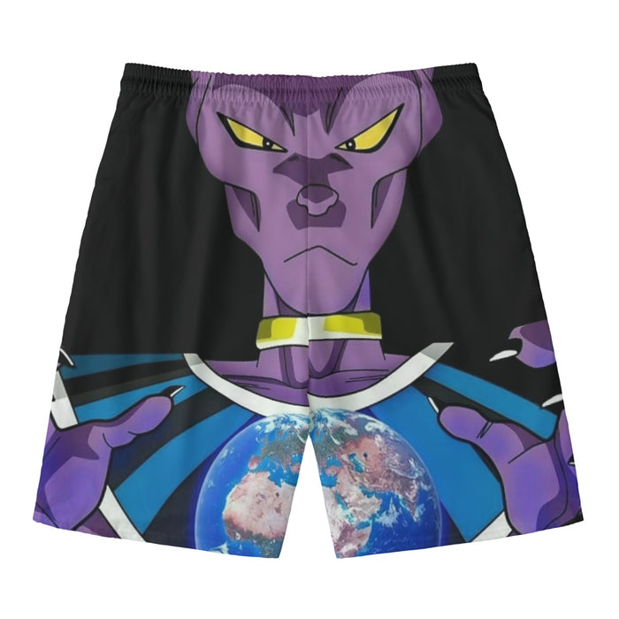 Dragon Ball Super Beerus God Destruction Earth Beach Pants