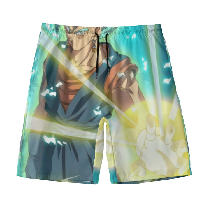 Dragon Ball Vegito Blue Super Saiyan Big Bang Flash Beach Pants