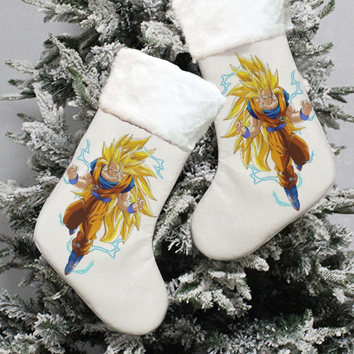 Goku Super Saiyan 3 Shirt Christmas Socks