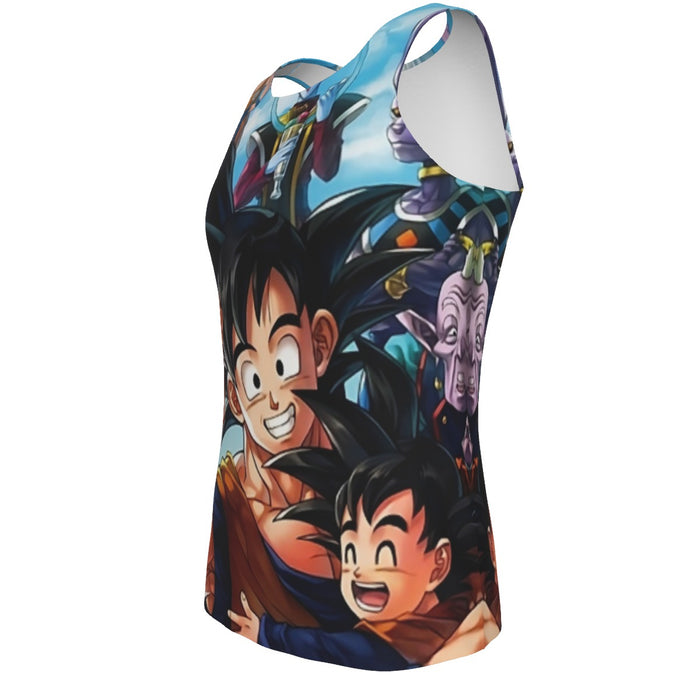 Dragon Ball Z Characters Tank Top