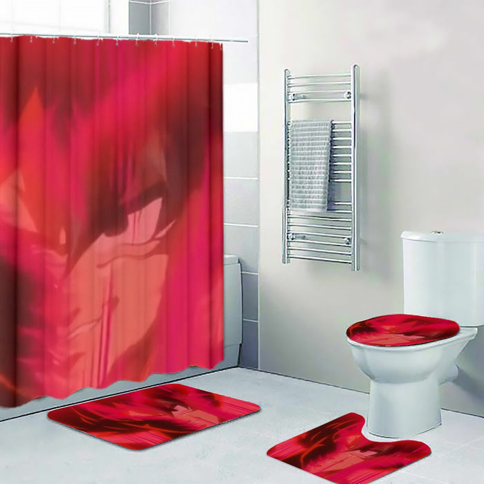 Dragon Ball Super Goku Red Kaioken Super Saiyan Epic Four-piece Bathroom