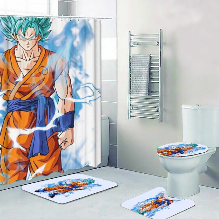 Dragon Ball Super SSGSS Goku Four-piece Bathroom