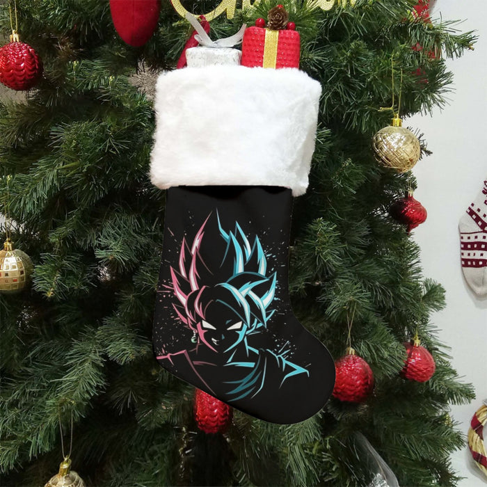 Dragon Ball Super  SSGSS Goku x Black Goku SSJ Rose Christmas Socks