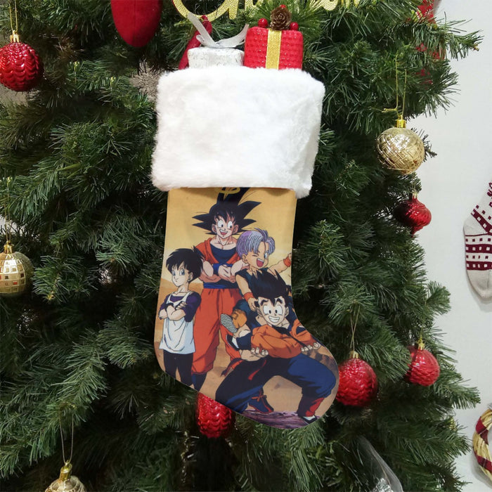 Dragon Ball Son Goku Happy Family Christmas Socks