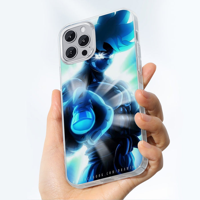 Dragon Ball Super Blue Son Goku Epic Ultra Instinct iPhone 13 Case