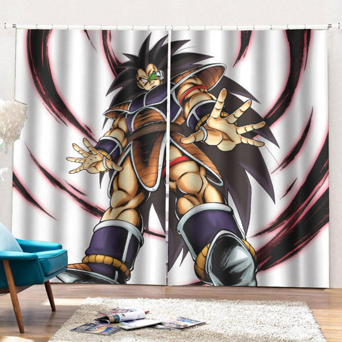 Dragon Ball Z The Well-Known Goku's Brother Raditz Curtains with Hooks