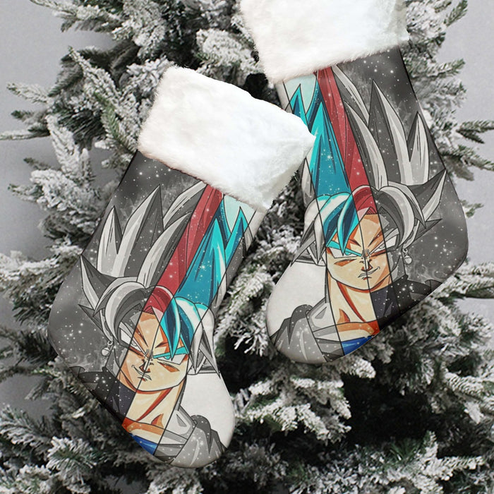 Dragon Ball Super All Super Saiyan Goku Forms Christmas Socks