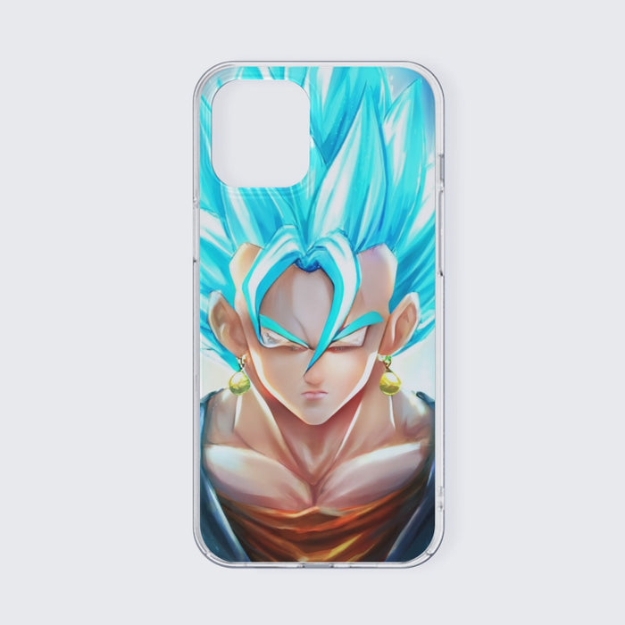 DBZ Goku God Saiyan Blue SSGSS Potara Fusion Design Trendy iPhone 13 Case