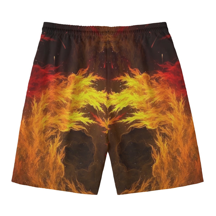 Dragon Ball Z Super Saiyan Orange Aura Dope Streetwear Beach Pants