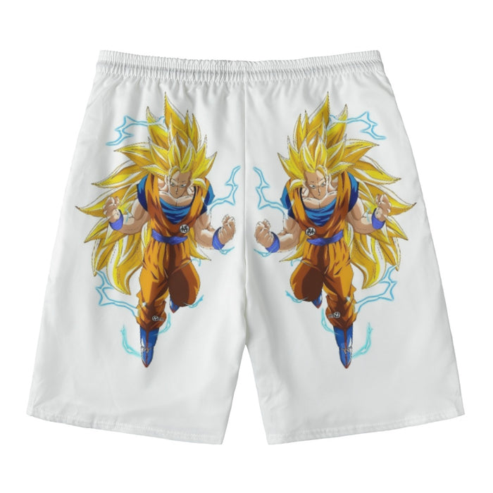 Goku Super Saiyan 3 Beach Pants