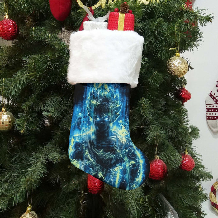 Dragon Ball Super Goku Super Saiyan Kaioken Dope Aura Christmas Socks