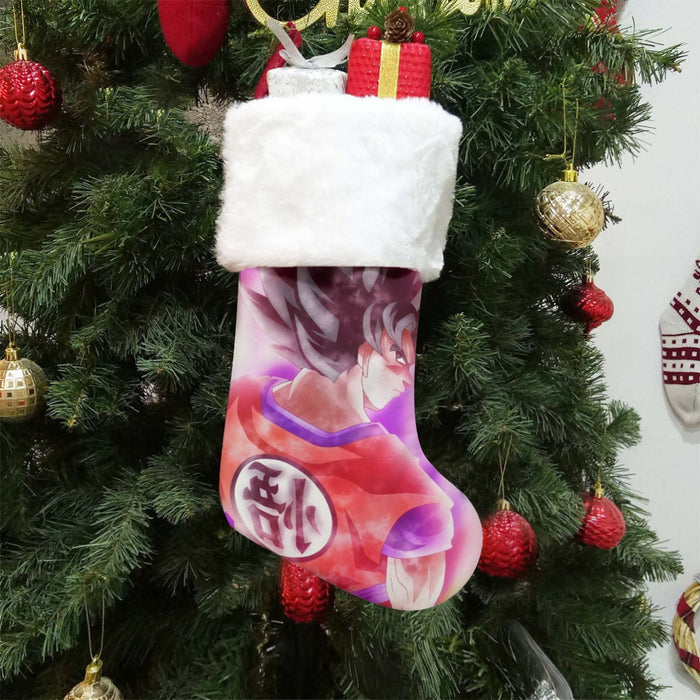 Dragon Ball Angry Son Goku Unique Style Full Print Christmas Socks