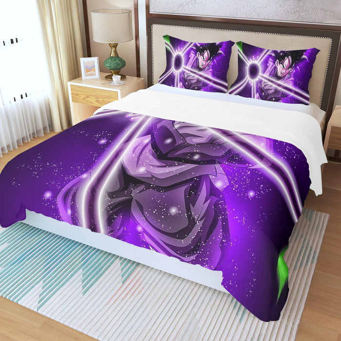 DBZ Goku Black Zamasu Power Ball Attack Cool Design Streetwear  Three Piece Duvet Cover Set