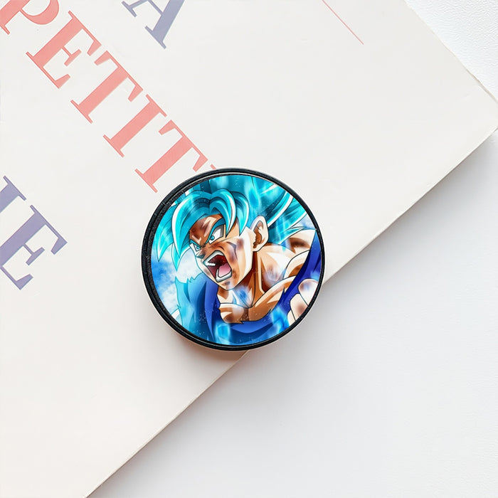 Dragon Ball Goku Blue Kaioken Ultra Instinct Epic 3D Airbag mobile phone holder