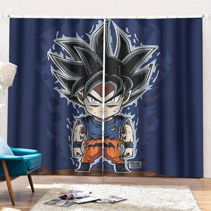 Son Goku Ultra Instinct Curtains with Hooks