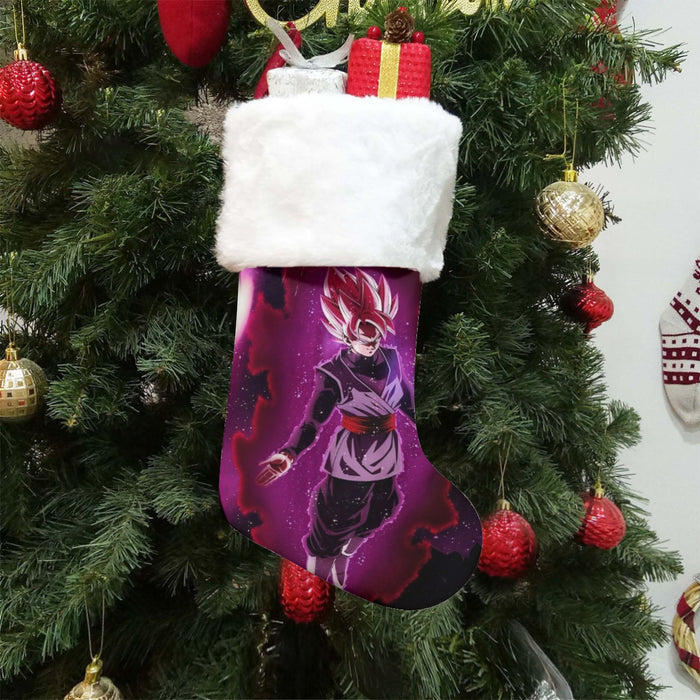 Dragon Ball Black Goku Rose 2 Ultra Instinct Dope 3D Christmas Socks