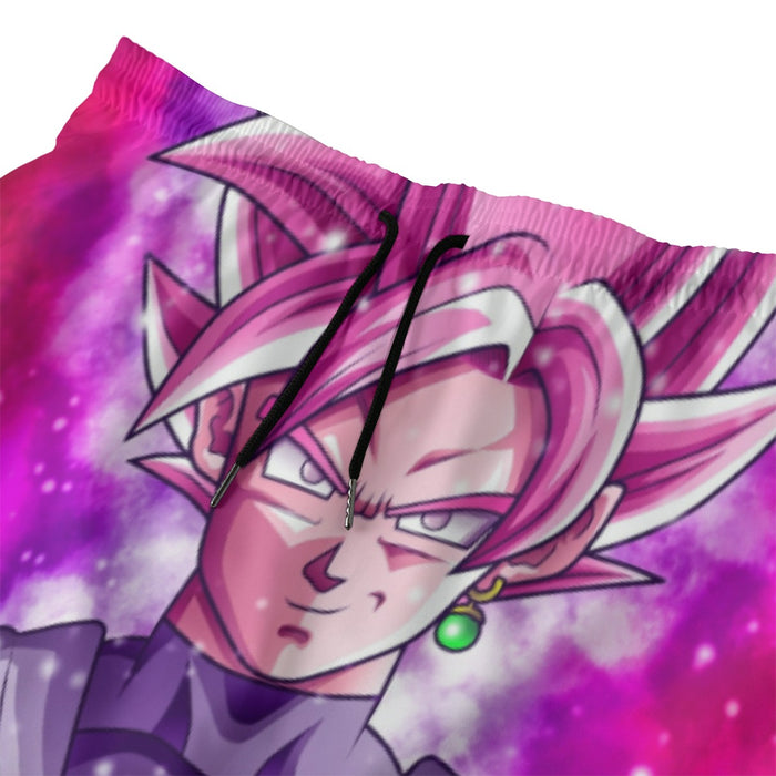 Dragon Ball DBZ Goku Black Rose Galaxy Fantasy Amazing Beach Pants