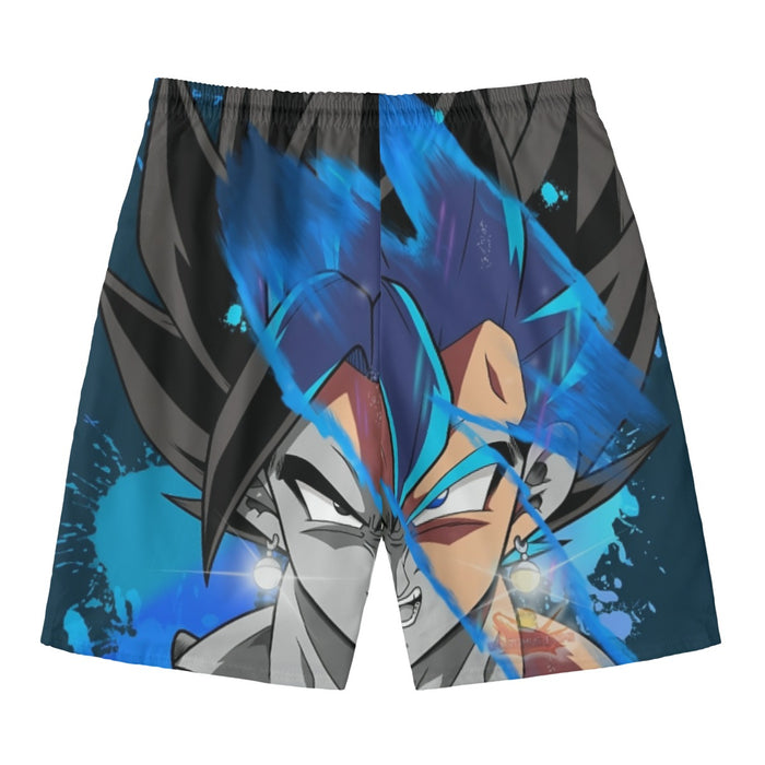 Dragon Ball Z SSJ Goku Painted Beach Pants