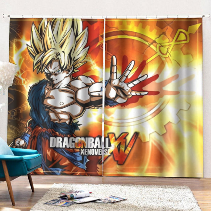 Dragon Ball Xenoverse Curtains with Hooks