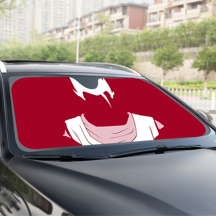 Dragon Ball Z  Gohan Family Slogan Windshield Sunshade