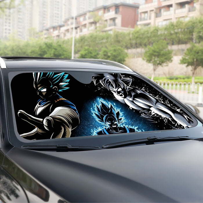 Dragon Ball Z SSGSS Windshield Sunshade