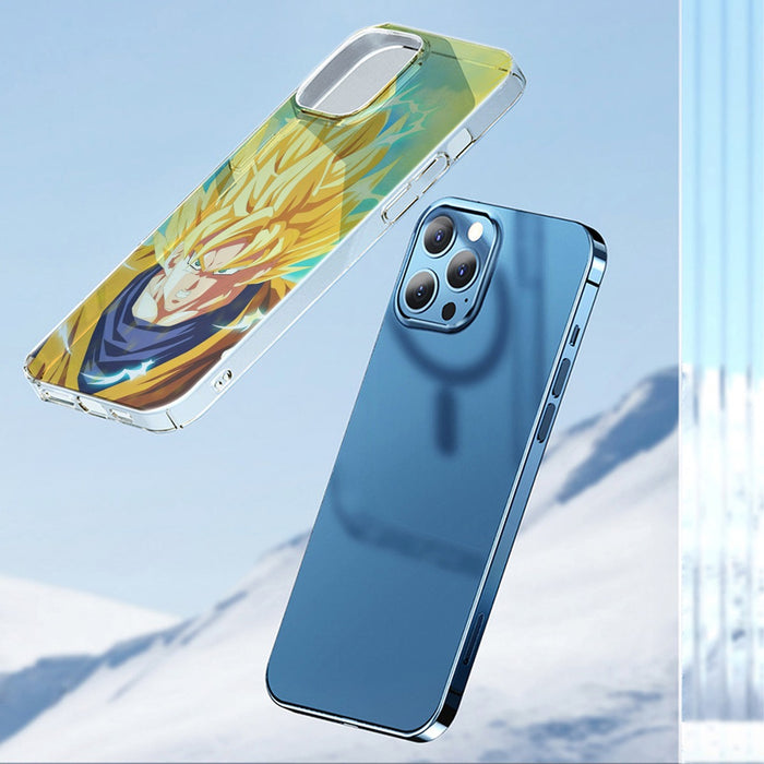 Dragon Ball Goku Super Saiyan Hero Thunder Design Street Style iPhone 13 Case