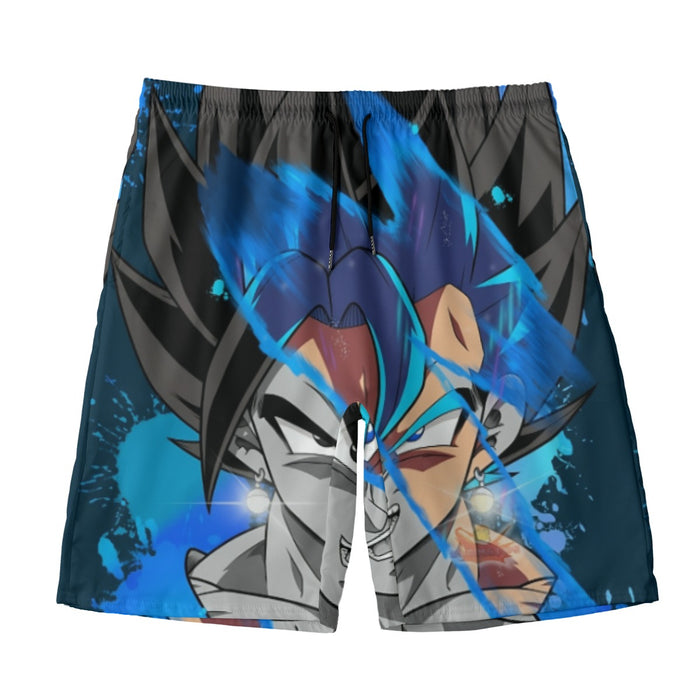 Dragon Ball Z SSJ Goku Painted Beach Pants