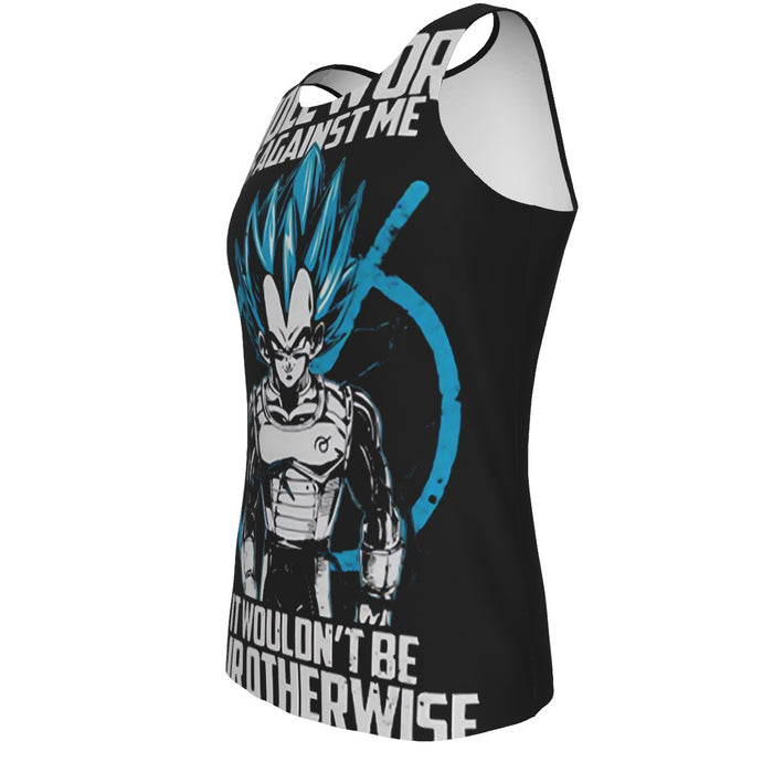 Dragon Ball Super SSGSS Vegeta Whis Symbol Tank Top