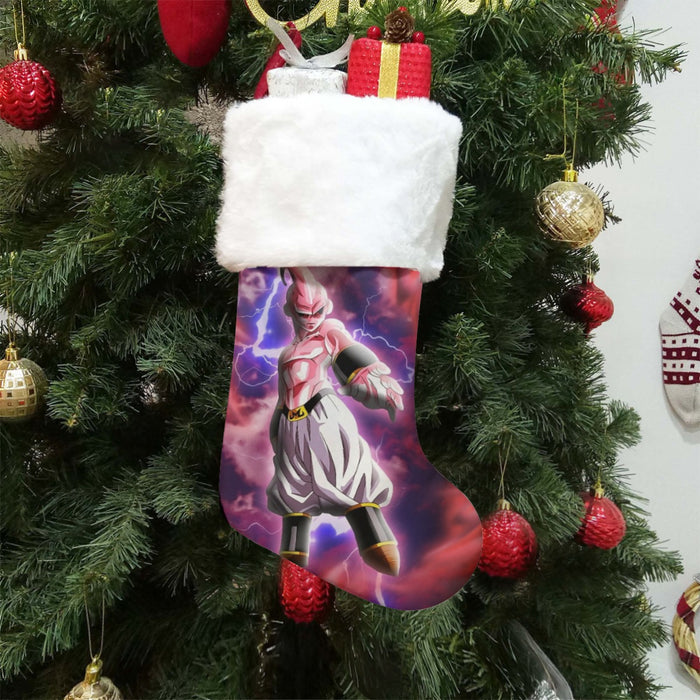 Majin Ultimate Mighty Kid Buu Tie Dye Lightning Amazing 3D Christmas Socks