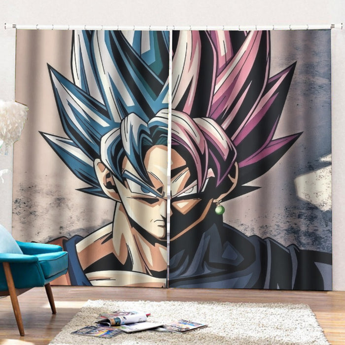 Dragon Ball Super SSGSS Curtains with Hooks