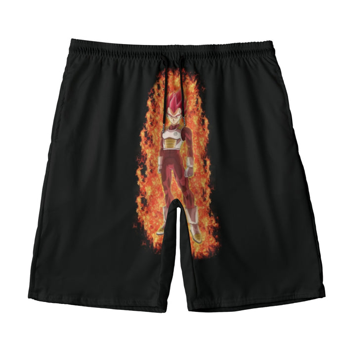 DBZ Vegeta Super Saiyan God Whis Symbol Fire Aura Streetstyle  Beach Pants