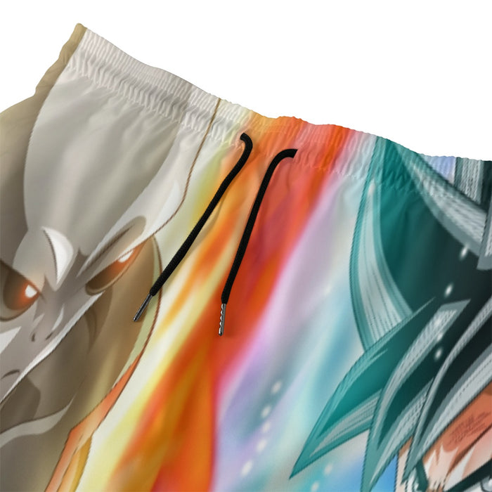 Dragon Ball Super Goku vs Jiren Overflowing Aura Beach Pants