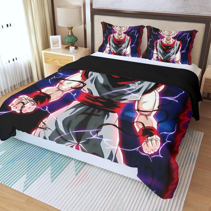 Dragon Ball Z  Super Saiyan Prince Vegeta Three Piece Duvet Cover Set