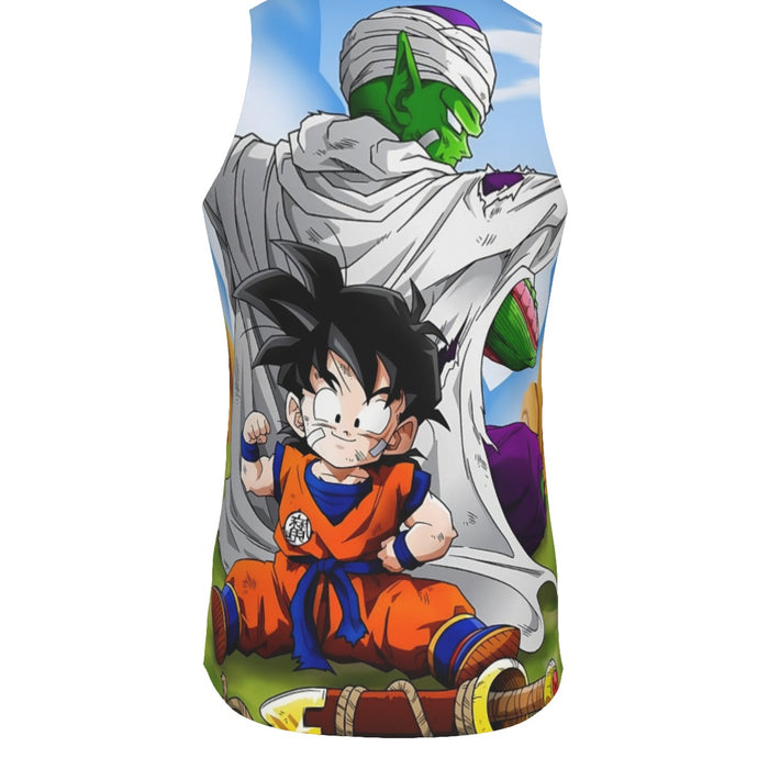 Dragon Ball Amazing Master Piccolo Train Strong Kid Gohan Tank Top